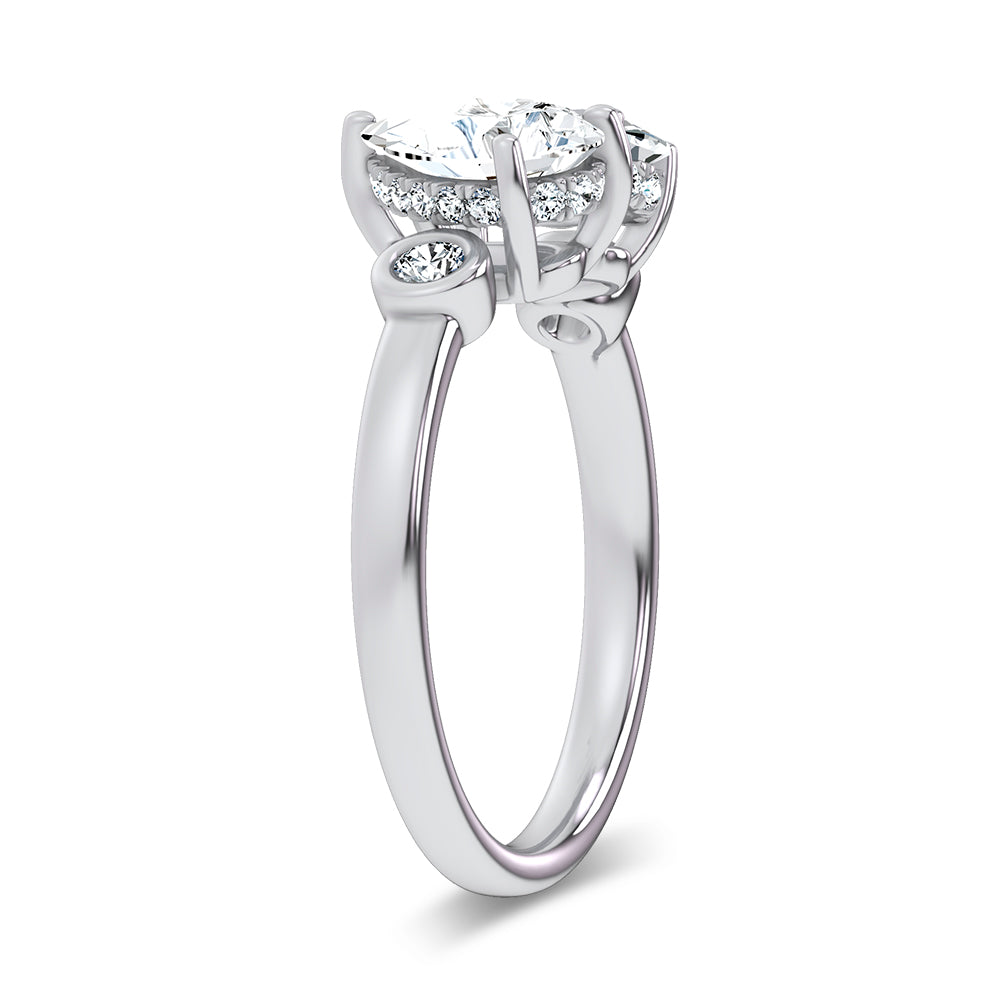 14K 2.17CT Certified Lab Grown Ring