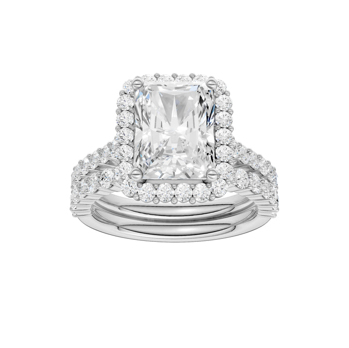 14K 4.00CT DIAMOND BRIDAL SET
