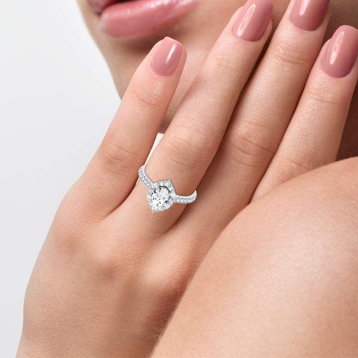 14K 1.40CT Certified Lab Grown DIAMOND RING