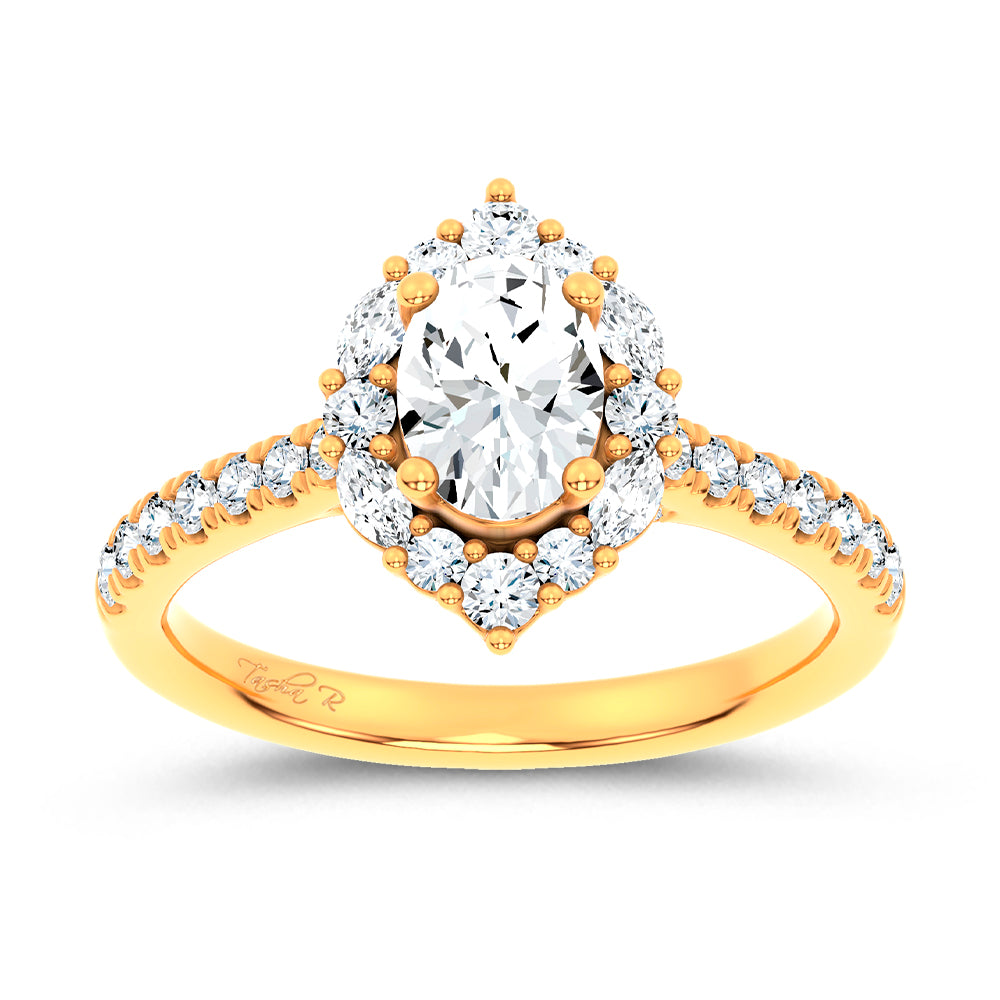 14K 1.40CT Certified Lab Grown DIAMOND RING