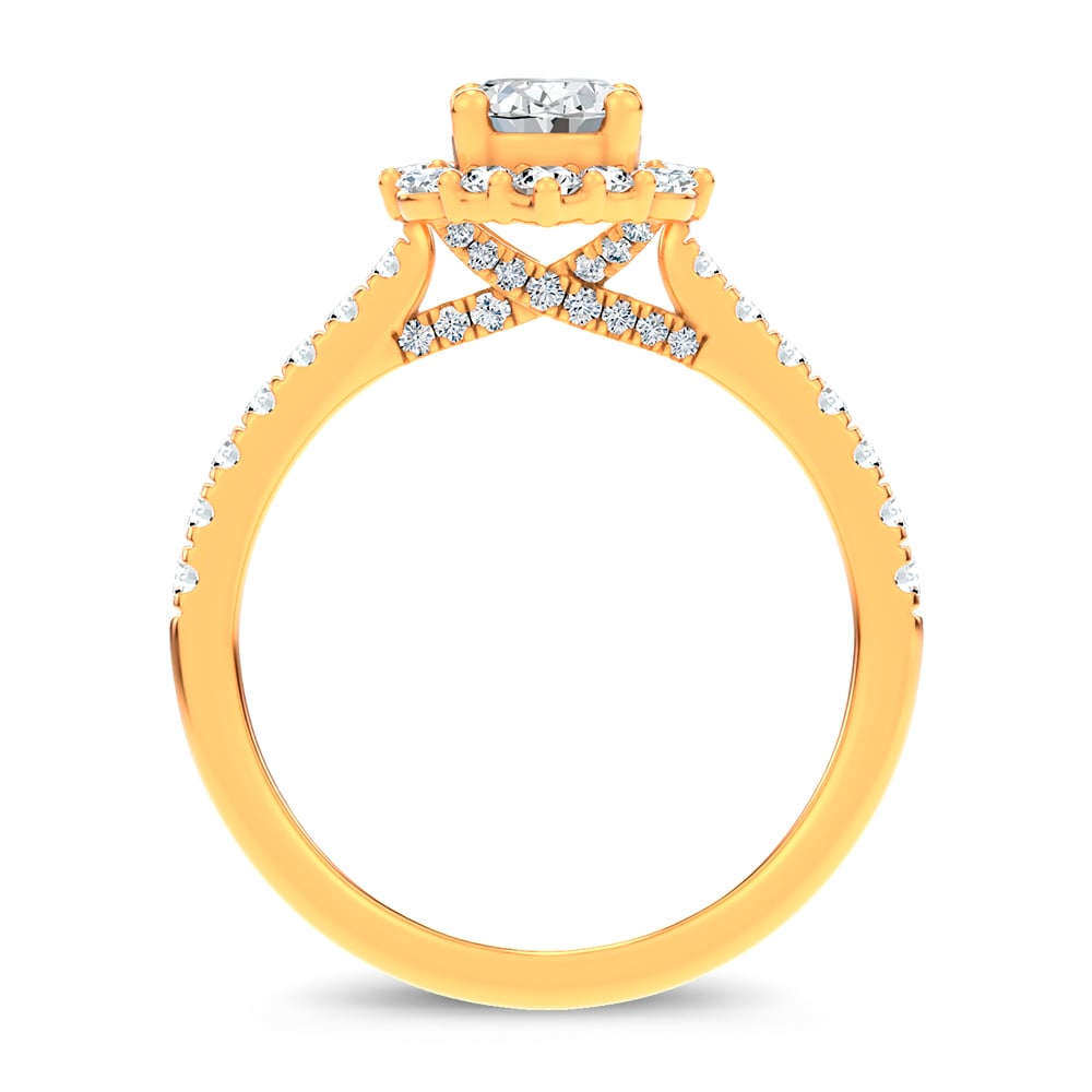 14K 1.40CT Certified Lab Grown DIAMOND RING