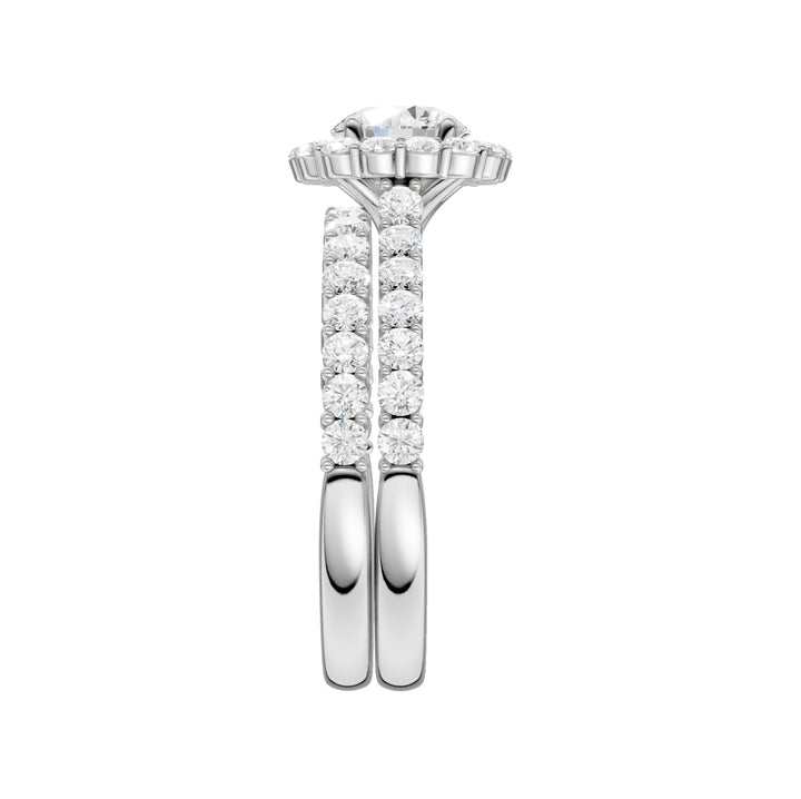 14K 2.00CT DIAMOND BRIDAL SET