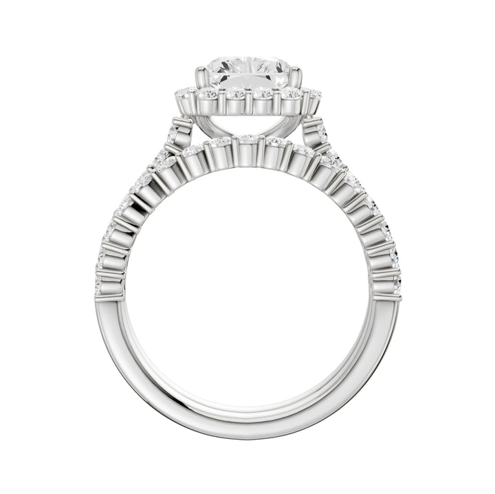 14K 3.00CT DIAMOND BRIDAL SET