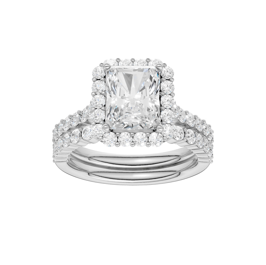 14K 3.00CT DIAMOND BRIDAL SET