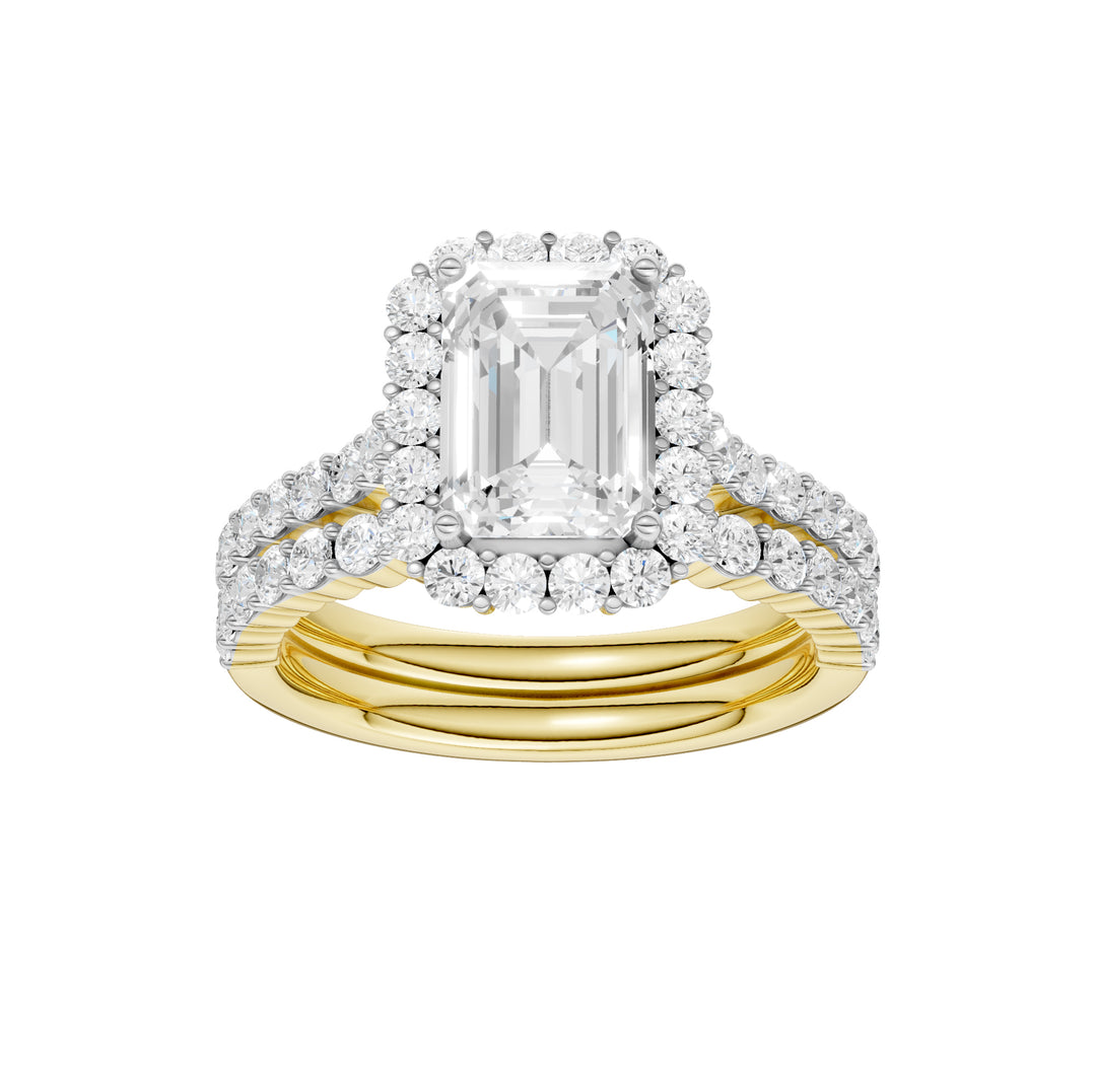 14K 3.00CT DIAMOND BRIDAL SET