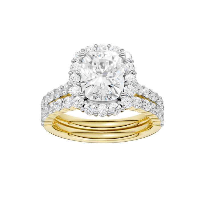 14K 3.00CT DIAMOND BRIDAL SET