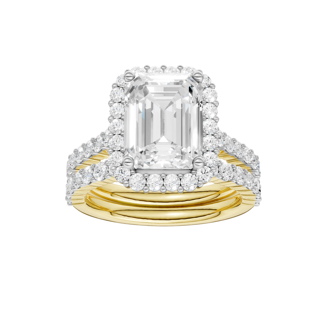 14K 4.00CT DIAMOND BRIDAL SET