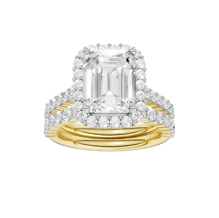 14K 4.00CT DIAMOND BRIDAL SET