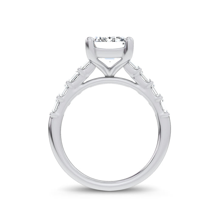 14K 3.64CT Certified Lab Grown Engagement Ring