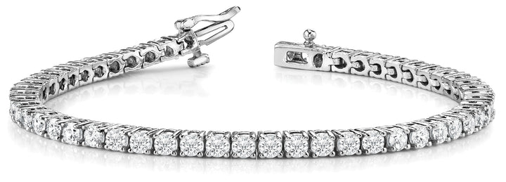 White Gold 10.4 CTW Lab Diamond Tennis Bracelet