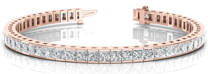 Rose Gold 10.71 CT Diamond Fashion Bracelet