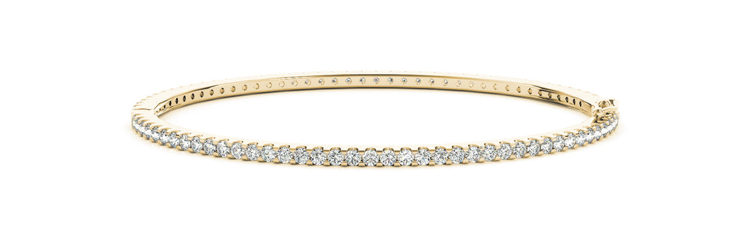 14K Yellow Gold Diamond Fashion Bracelet