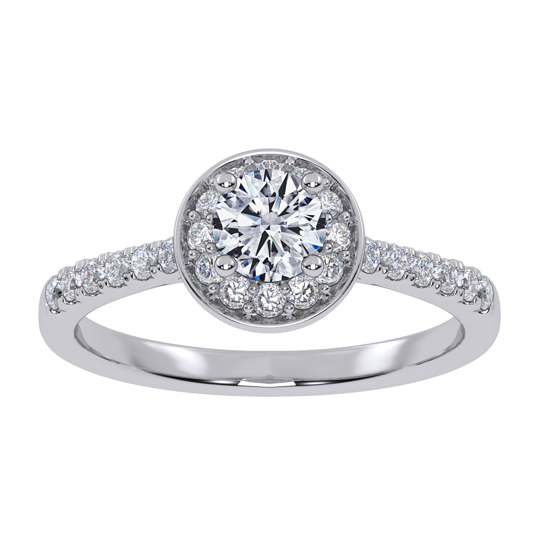 10K 0.50CT Lab Grown Promise Ring