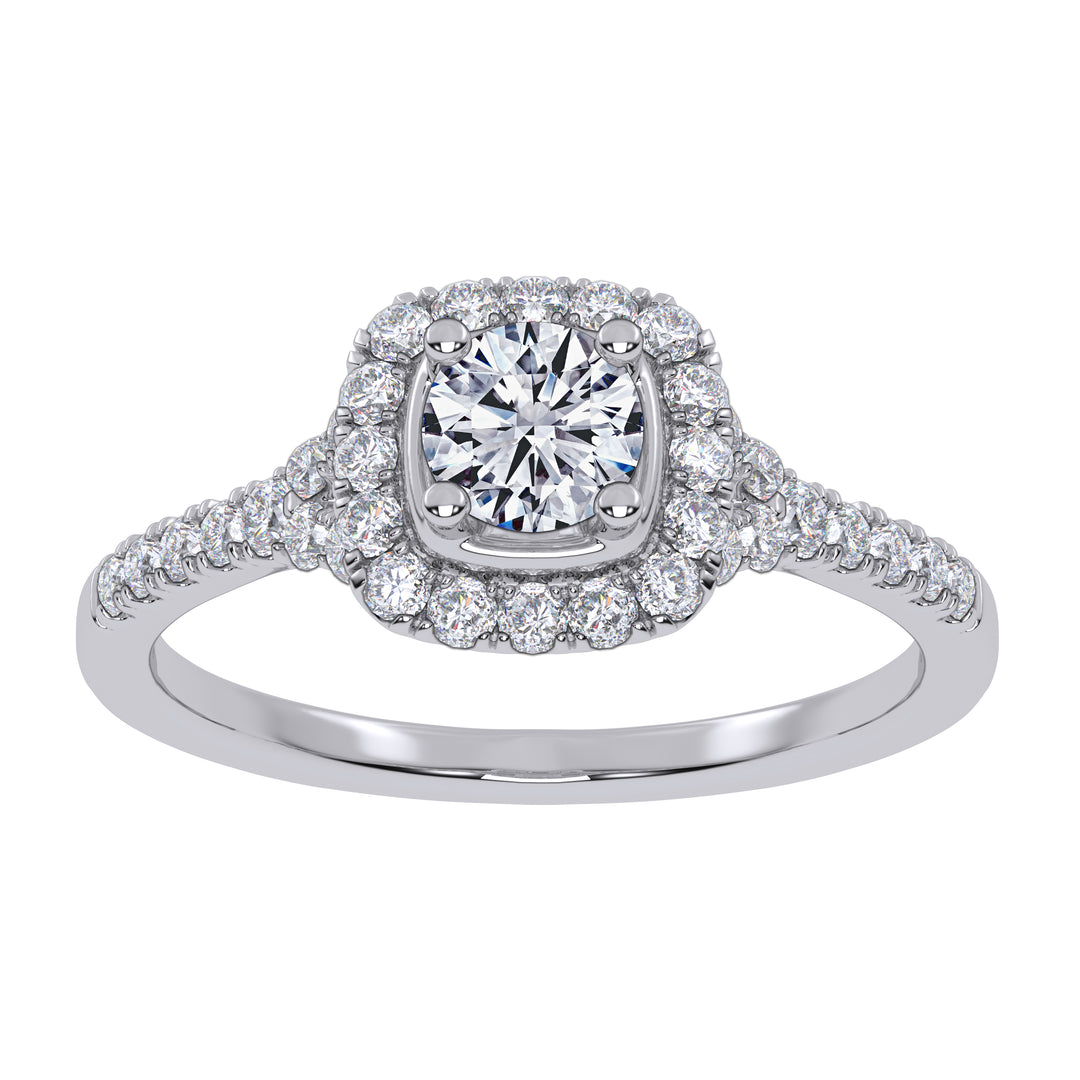 10K 0.50CT Lab Grown Promise Ring