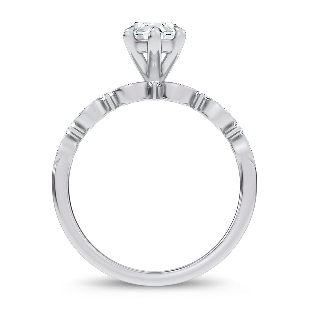 14K 1.50CT DIAMOND BRIDAL SET