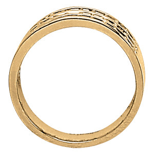 14K White Gold Multi-Diamond Fashion Ring