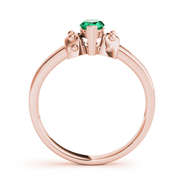 14K Rose Gold Marquise Diamond Fashion Ring
