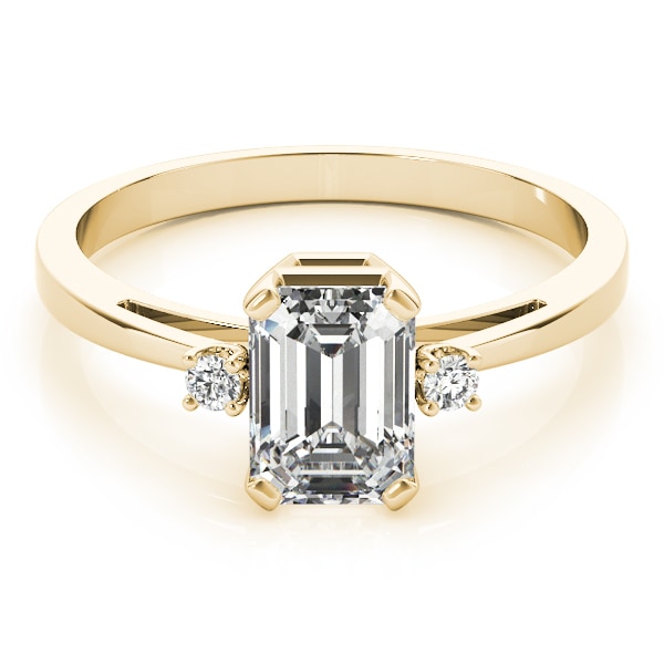 18K Yellow Gold 1/20 ct tw Fashion Diamond Ring