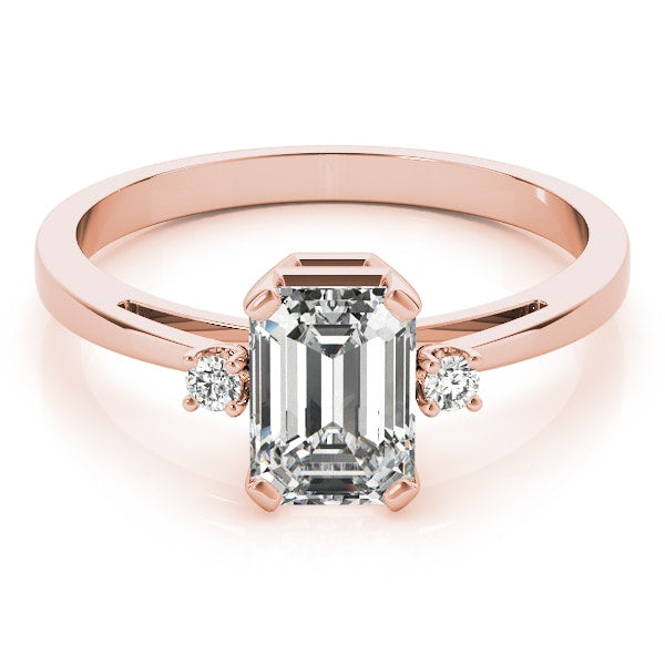 18K Rose Gold 1/20 ct tw Fashion Diamond Ring