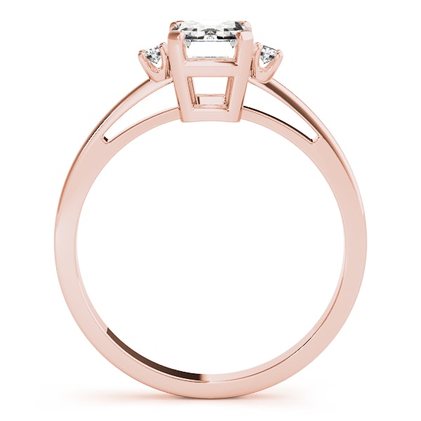 18K Rose Gold 1/20 ct tw Fashion Diamond Ring