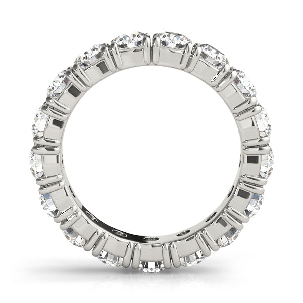 18K White Gold 2.38ctw Diamond Wedding Band