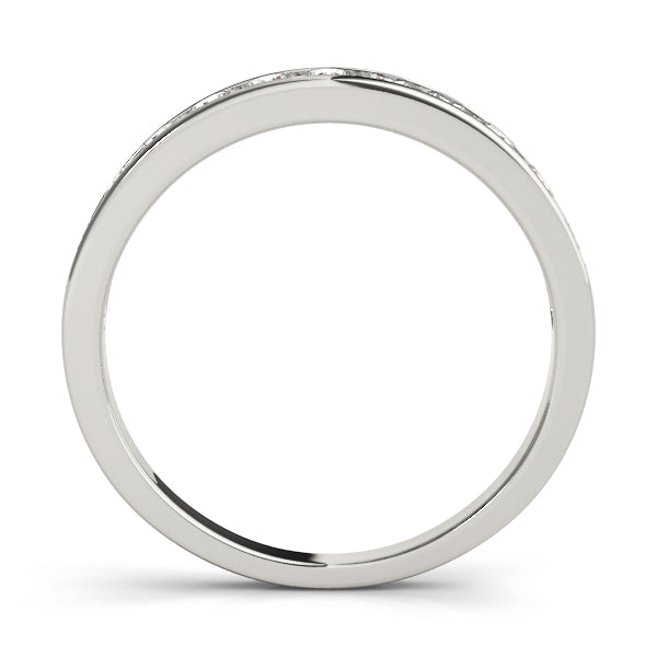 Platinum 1 CT Diamond Wedding Band