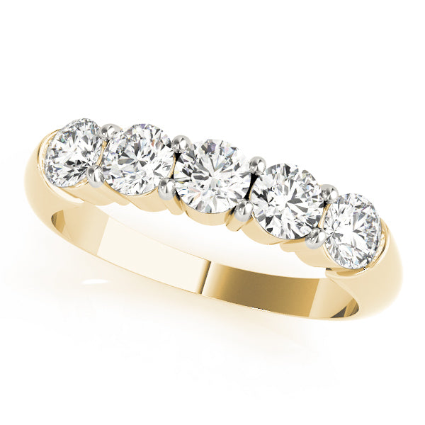 18K Yellow Gold Diamond Wedding Ring