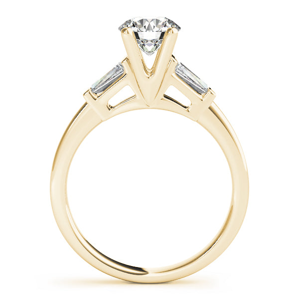 14K Yellow Gold 1.2 ctw Diamond Engagement Ring