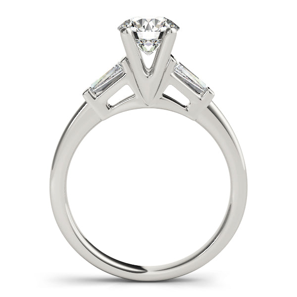18K White Gold 1.2 ctw Diamond Engagement Ring