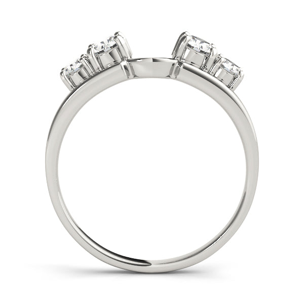 Platinum 1 CT Diamond Wedding Band Ring