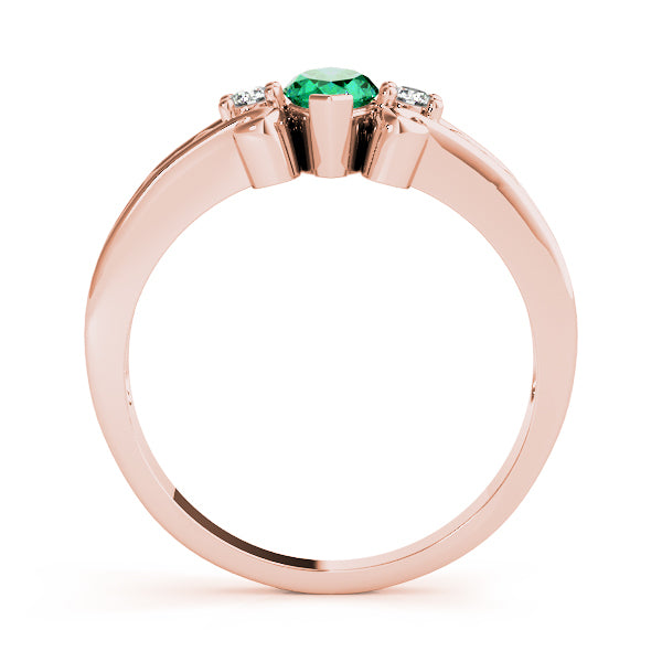 14K Rose Gold Marquise Diamond Fashion Ring