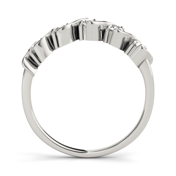 Platinum 1 CT Diamond Multi-Stone Wedding Band