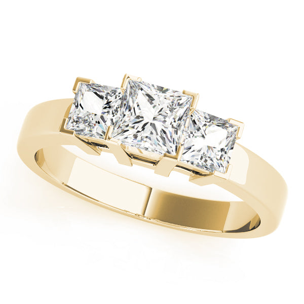 18K Yellow Gold 1.25ctw Diamond Engagement Ring