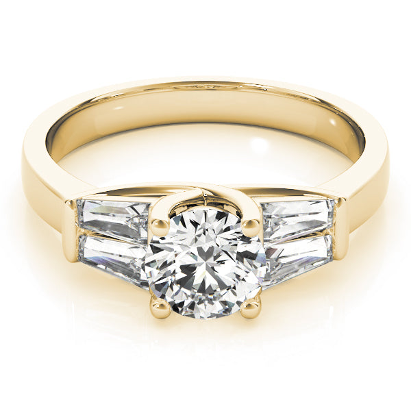 18K Yellow Gold 1.5 CT Diamond Engagement Ring