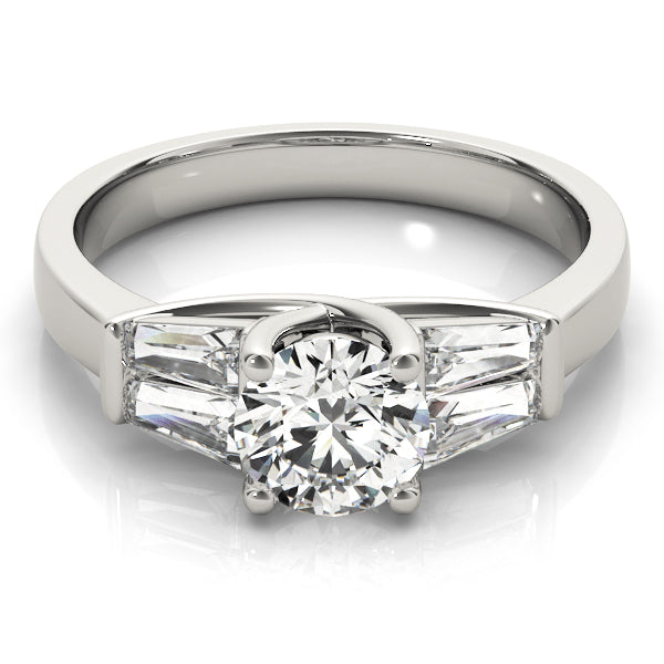 18K White Gold 1.5 ct Diamond Engagement Ring