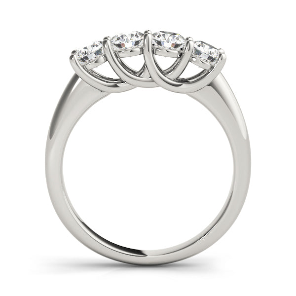 Platinum 1 CT Diamond Wedding Band