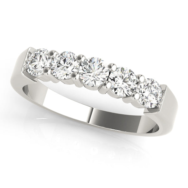 Platinum White Diamond Wedding Ring