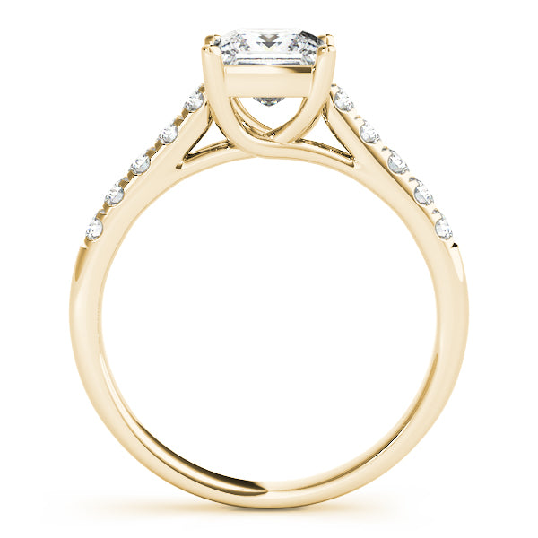 18K Yellow Gold Diamond Trellis Ring