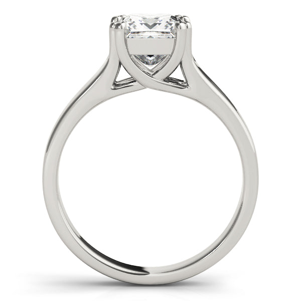 Platinum 1/4 CT Diamond Solitaire Engagement Ring