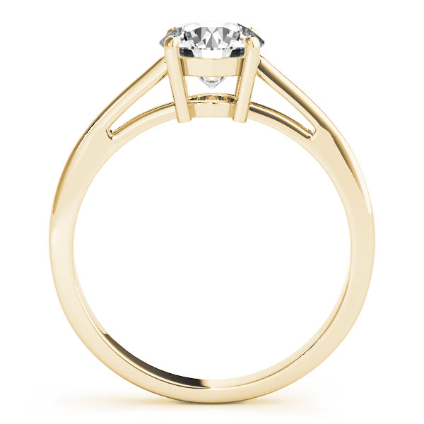 18K Yellow Gold 1ct Diamond Solitaire Engagement Ring