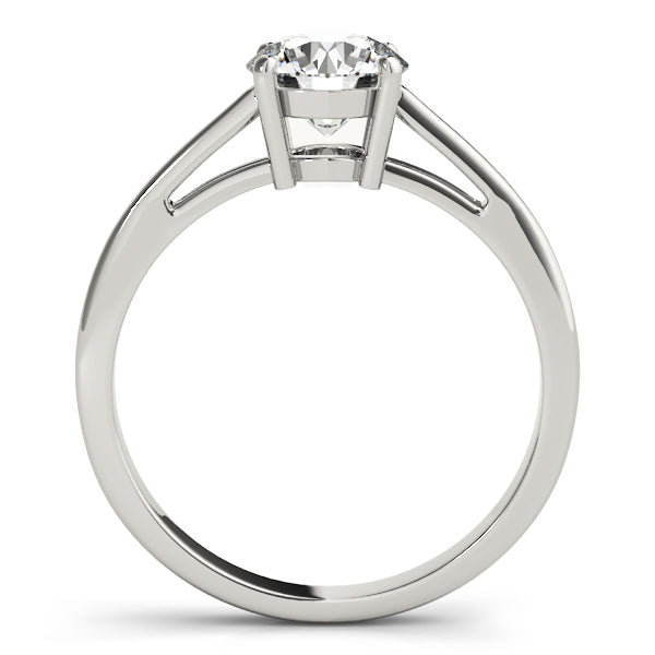 1 CT Platinum Round Diamond Engagement Ring