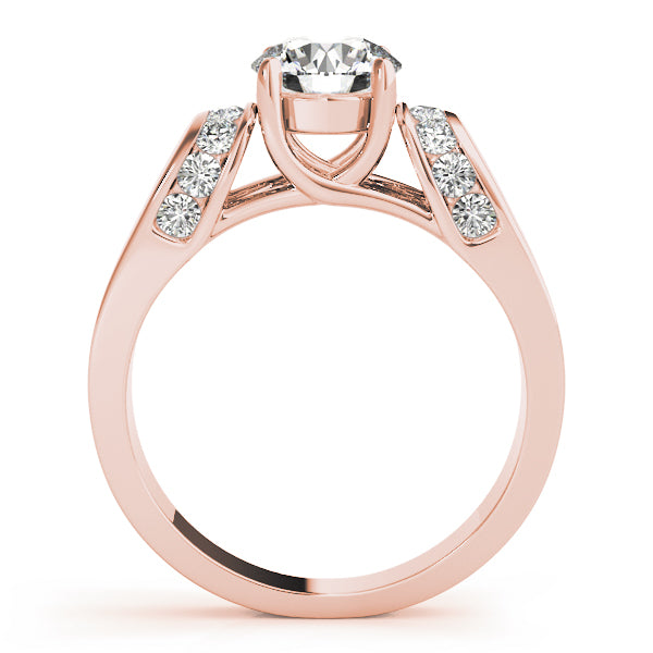 18K Rose Gold 1.33ctw Diamond Engagement Ring
