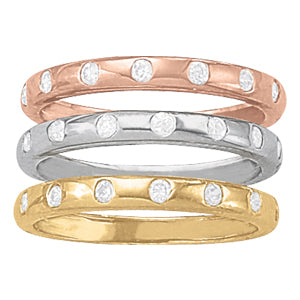 Platinum White 7-Diamond Wedding Ring