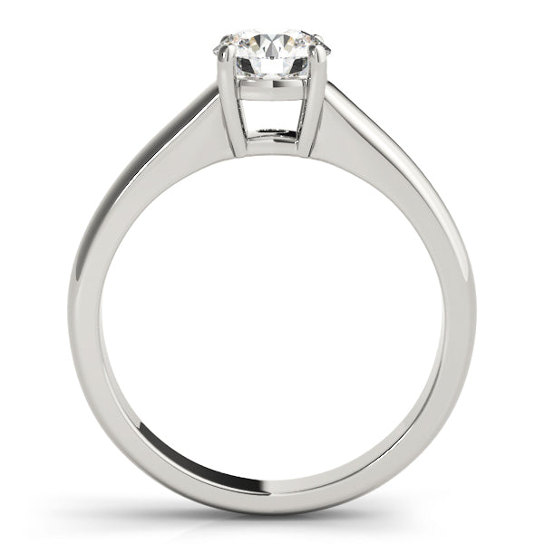 1 ct Platinum Round Diamond Engagement Ring