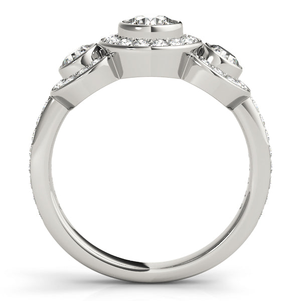Platinum White 1.75ctw Round Diamond Engagement Ring