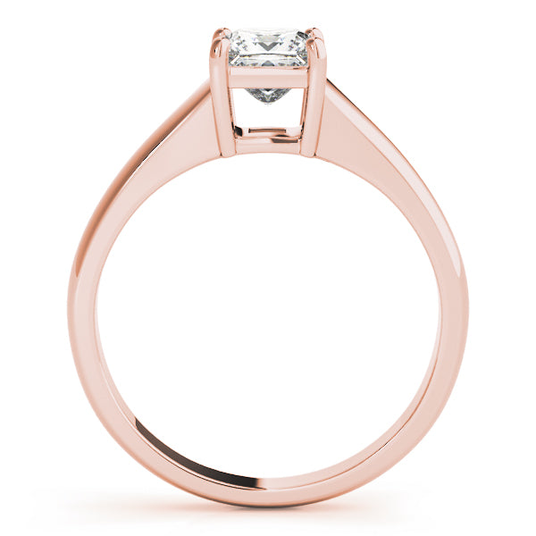 18K Rose Gold 0.75 CT Diamond Solitaire Ring