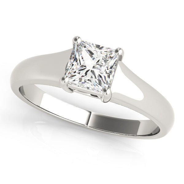 18K White Gold 0.75ct Diamond Solitaire Ring