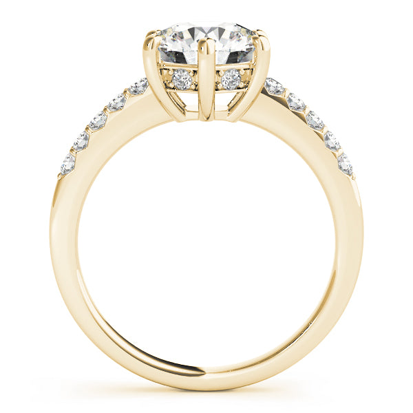 18K Yellow Gold 1.16 ctw Diamond Engagement Ring