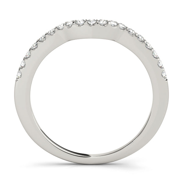 Platinum White Diamond Wedding Ring