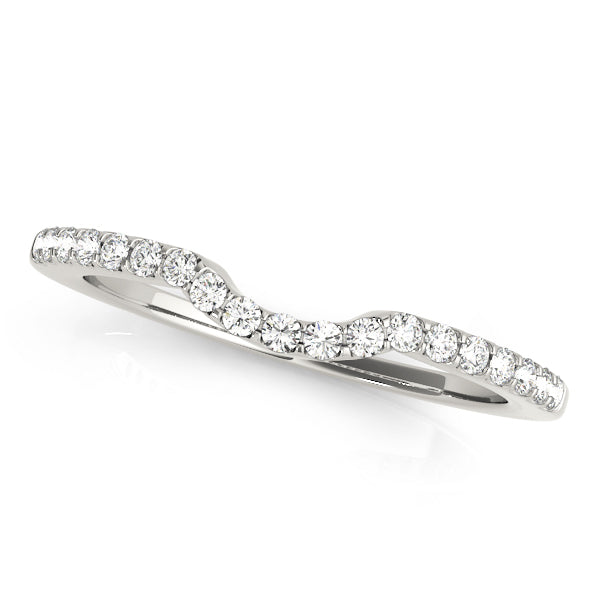 Platinum White Diamond Wedding Ring